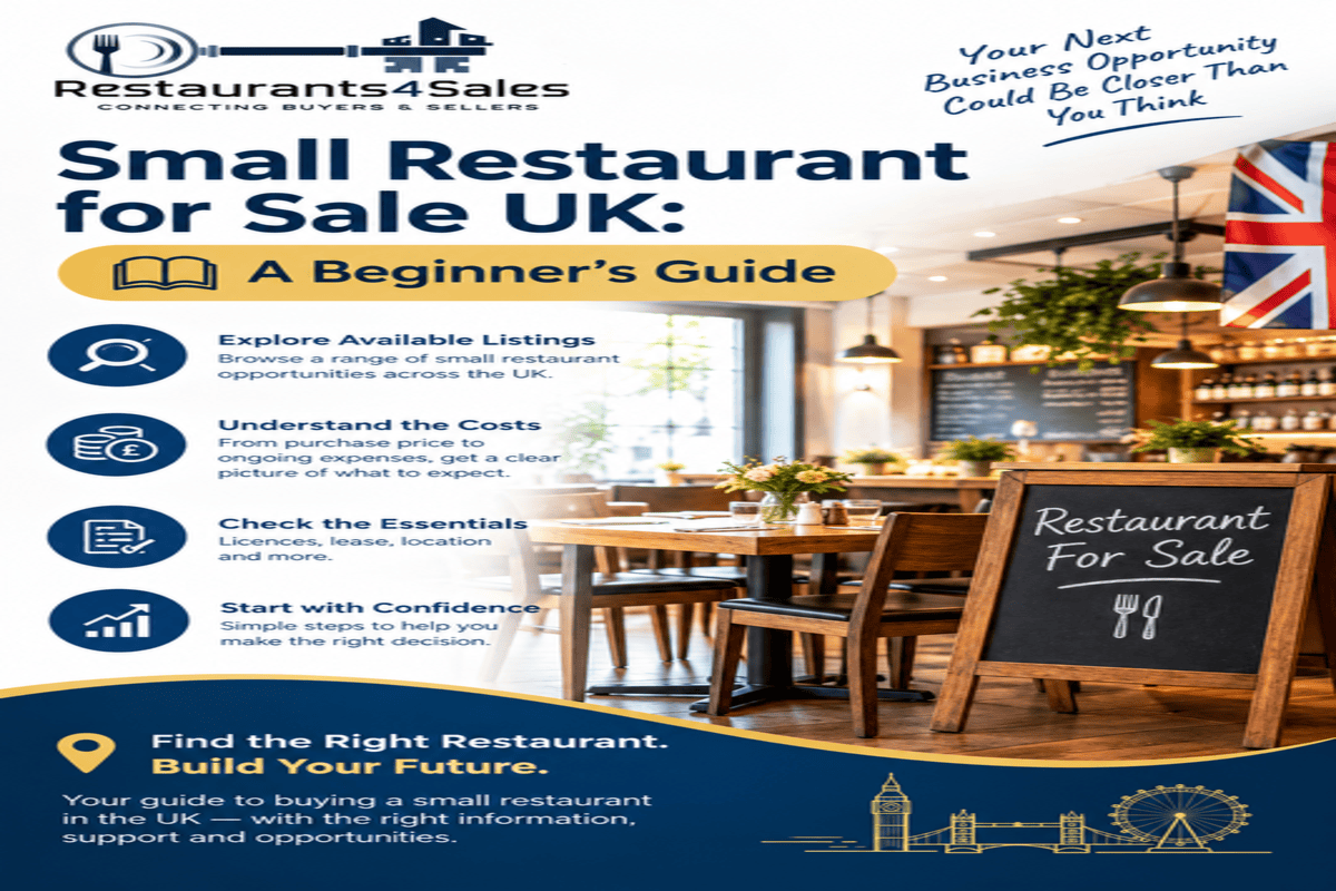 Small Restaurant for Sale UK: A Beginner's Guide for First-Time Buyers
