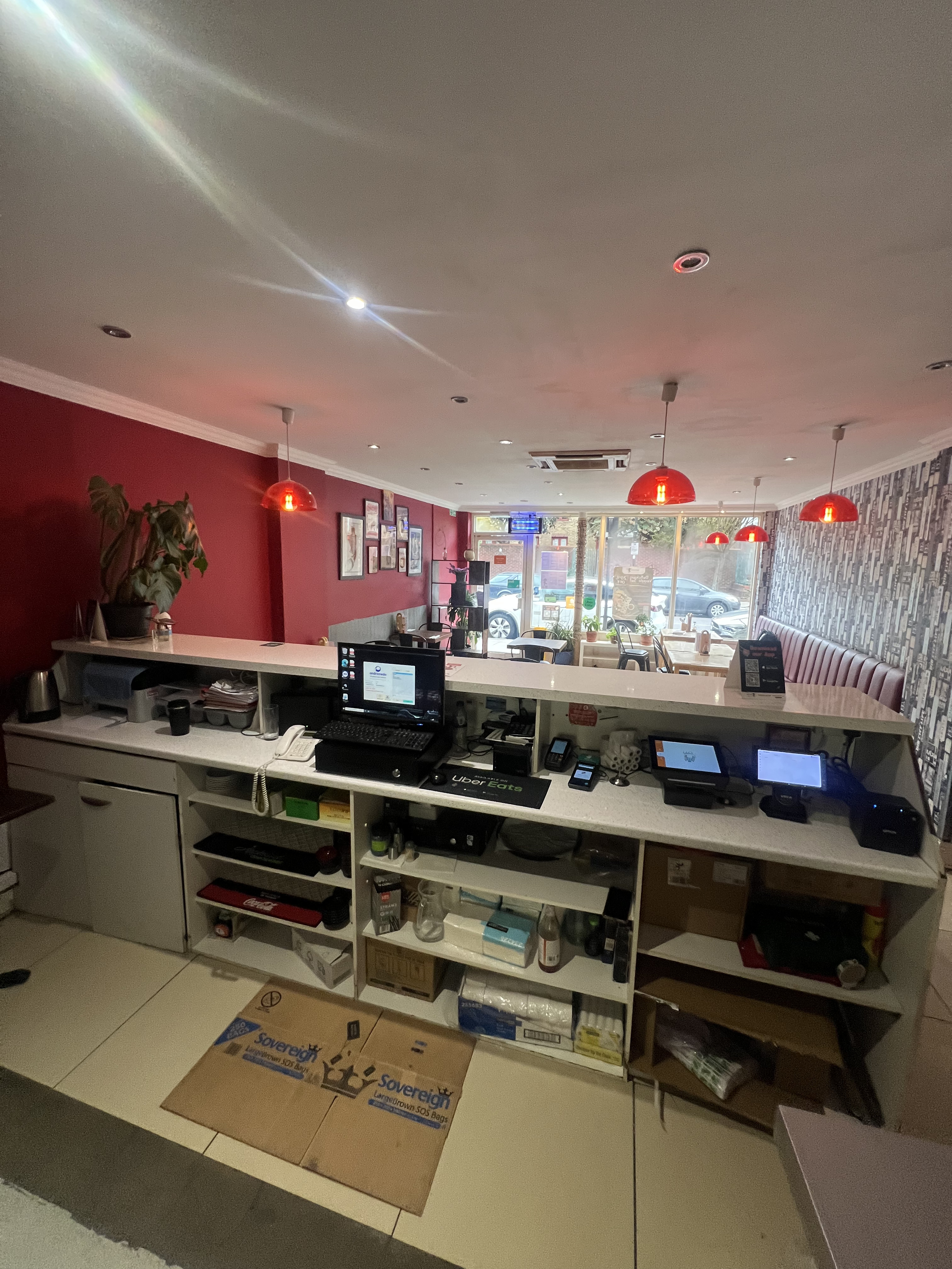 Sushi Dining Area and Front counter